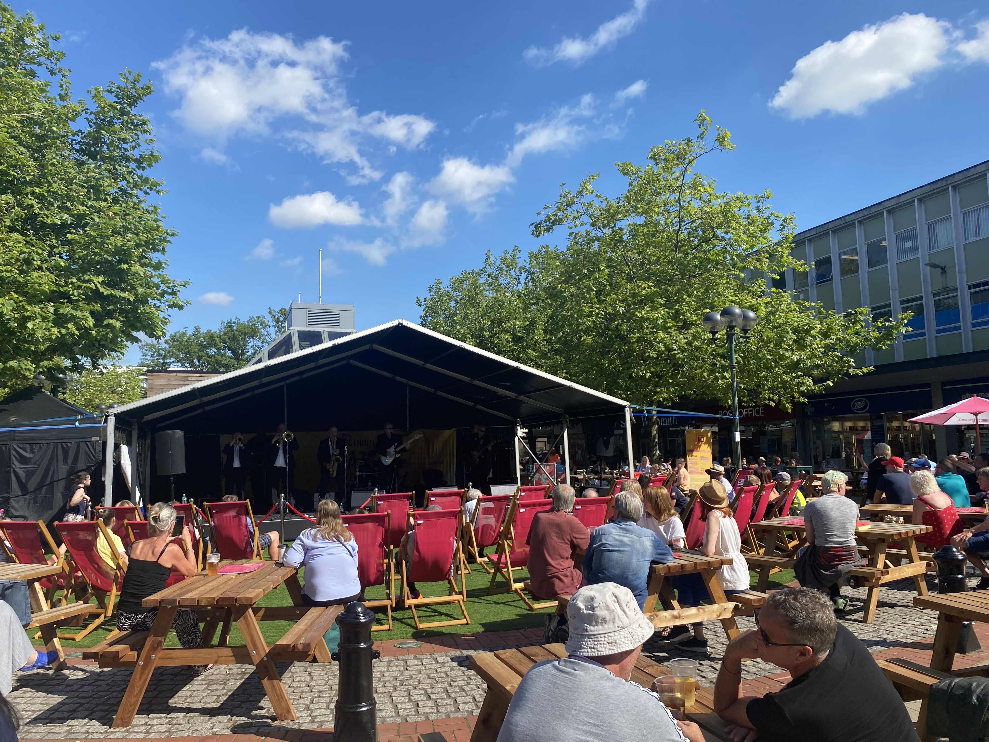 solihull jazz , solihulljazz , solihull concert , solihull BID , solihull free concert , cannocksound , audio production , solihull pa hire ,