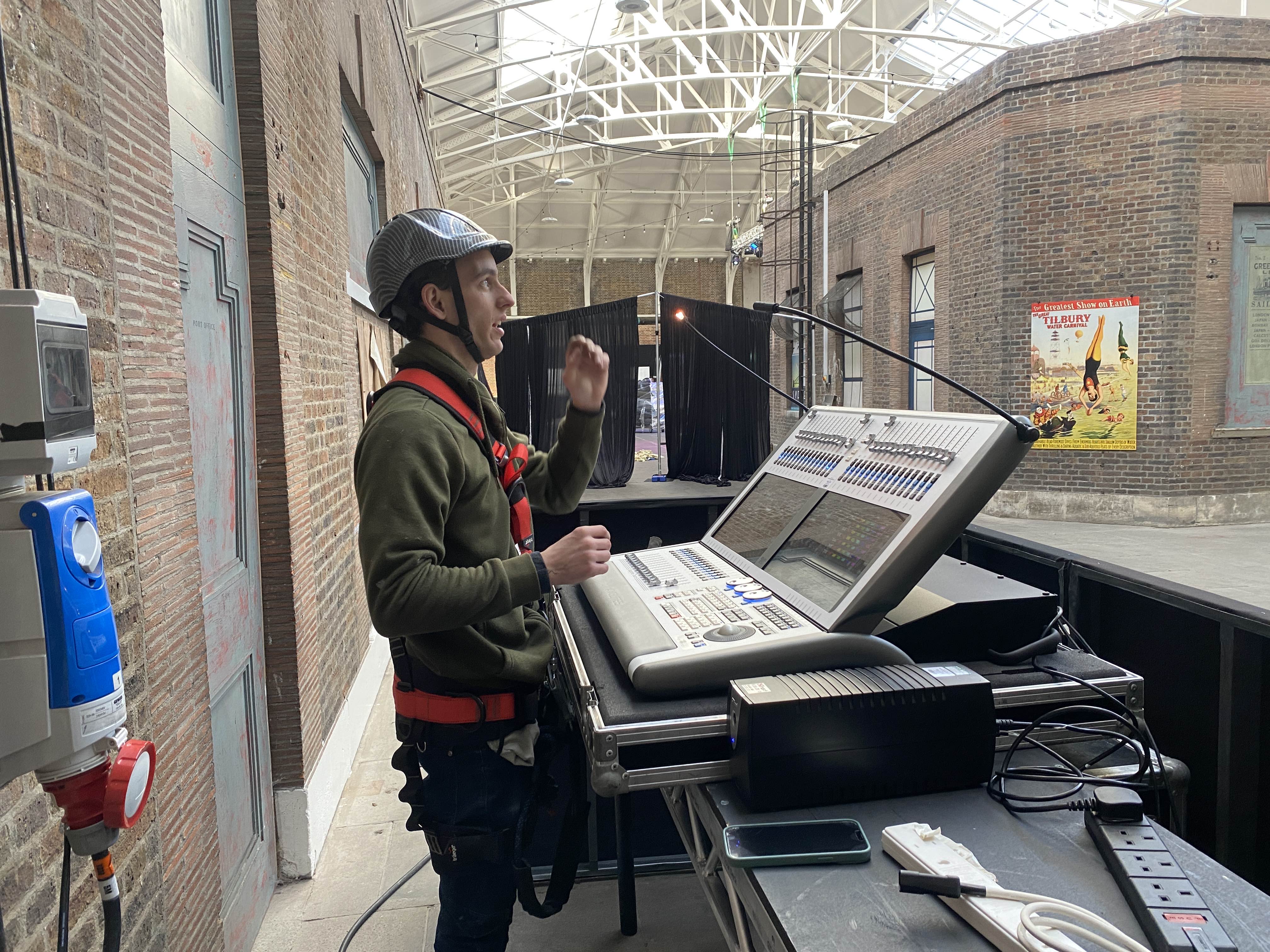 amazon tilbury , amazon production , amazon christmas , amazon lhx , amazon events , cannock sound hire , 