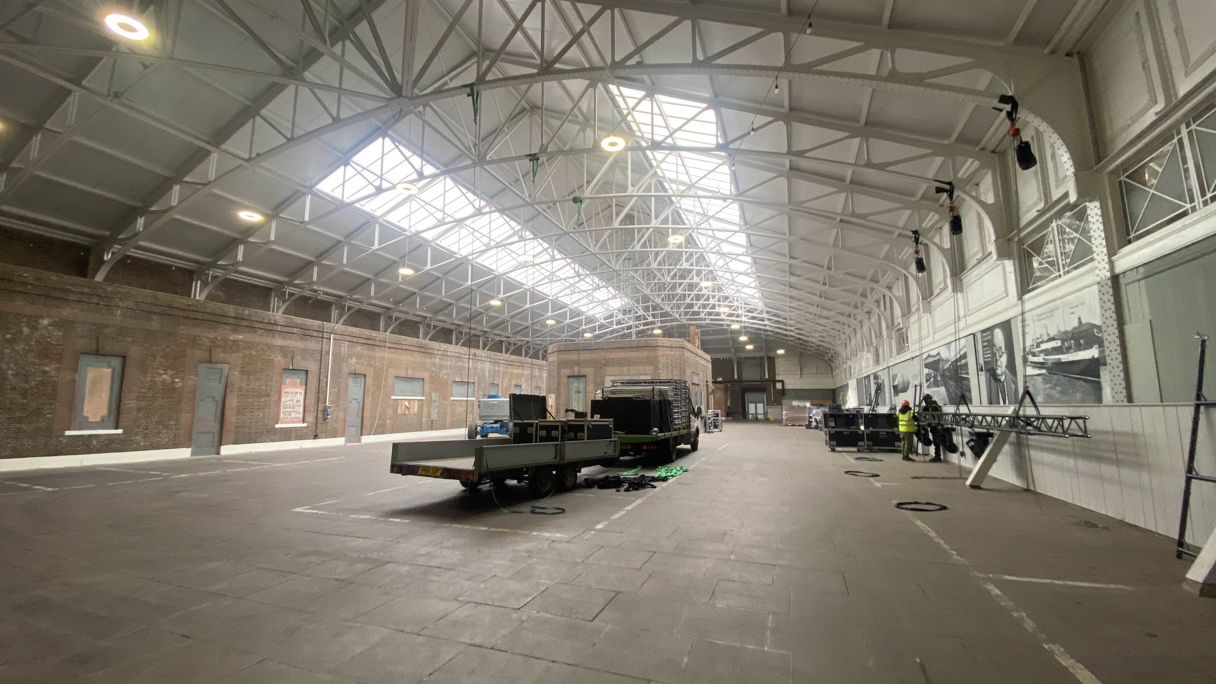 amazon tilbury , amazon production , amazon christmas , amazon lhx , amazon events , cannock sound hire , 