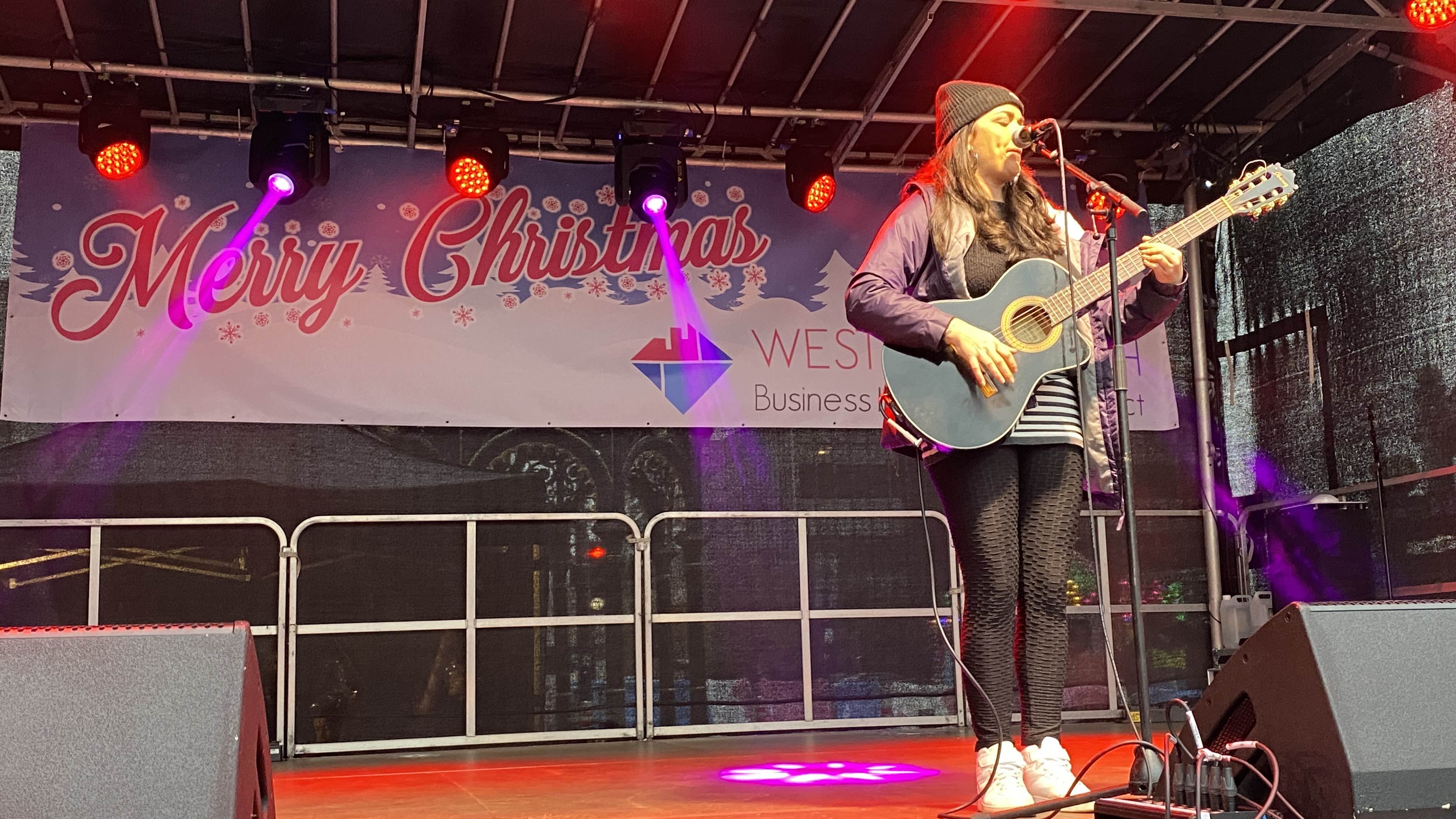 west bromwich , west bromwich bid , sandwell , christmas , 5ive , bella deanie , cannock sound , stage men ,