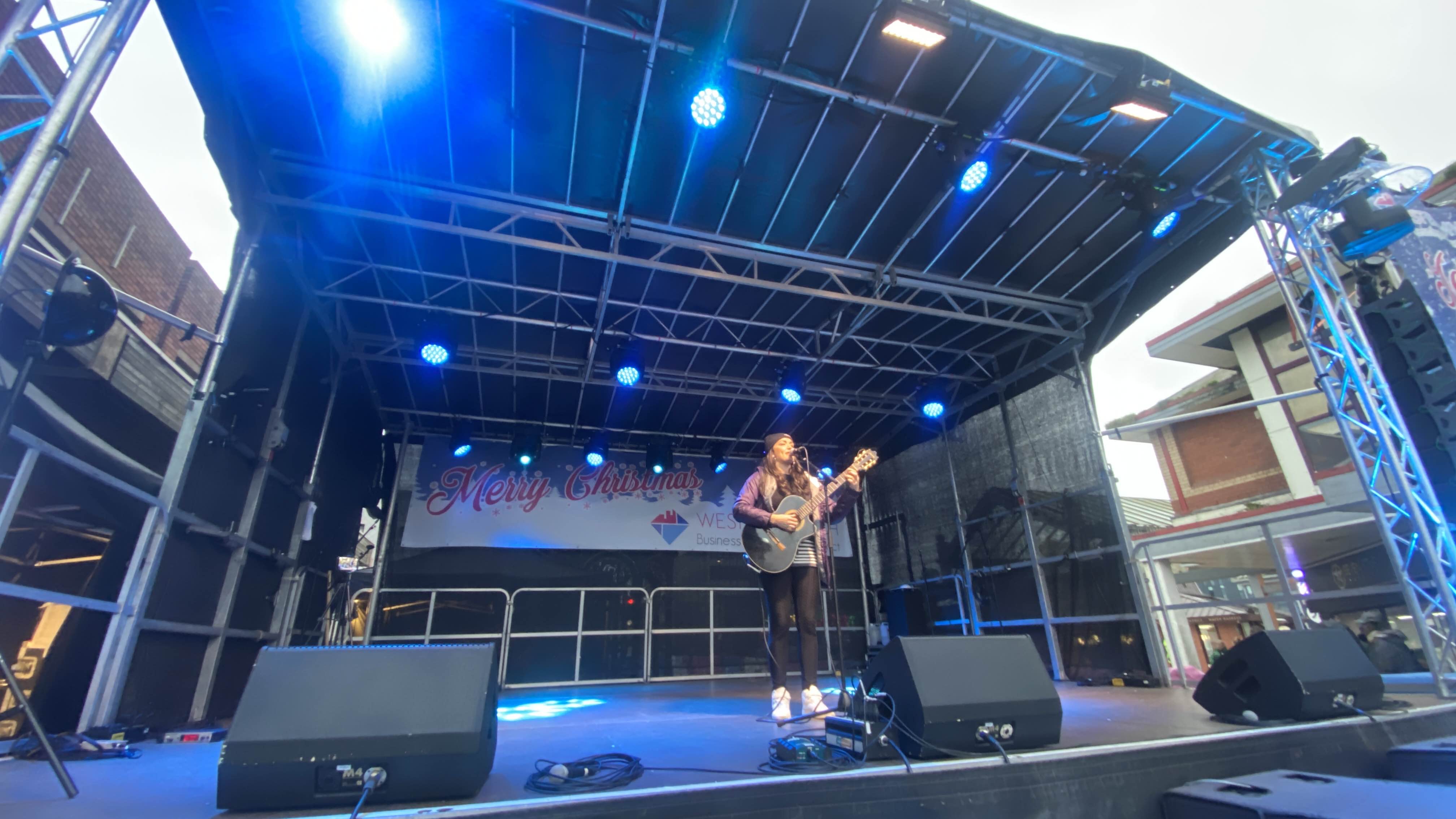 west bromwich , west bromwich bid , sandwell , christmas , 5ive , bella deanie , cannock sound , stage men ,