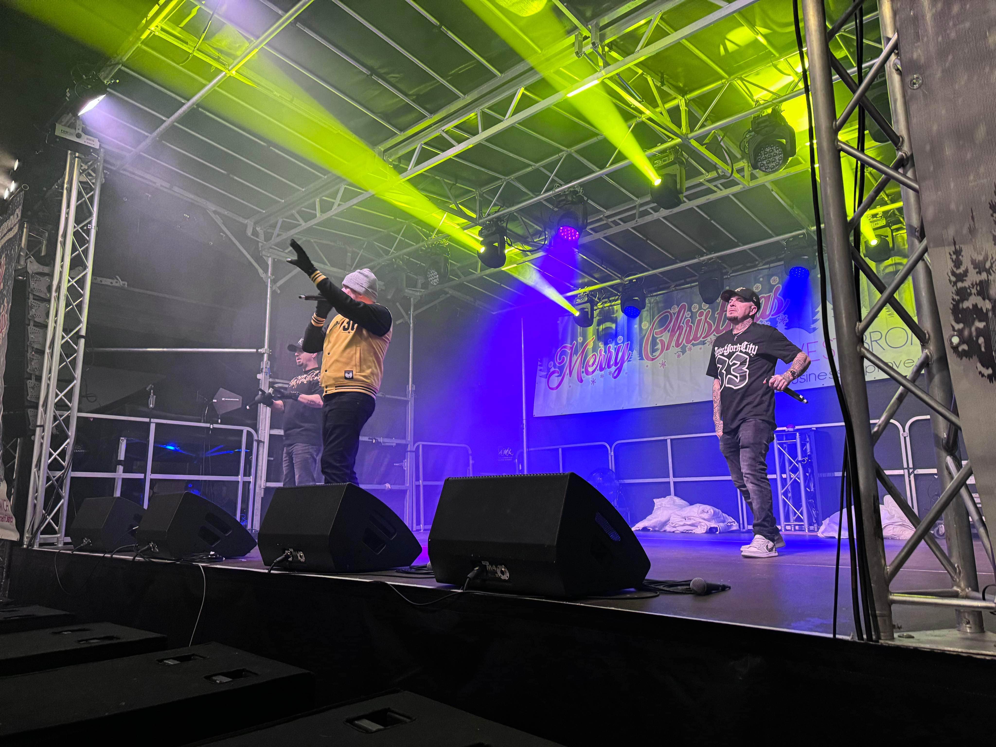 west bromwich west brom , christmas lights , christmas lights in west brom , east 17 , cannock sound hire , stage men , sound hire , stage hire ,