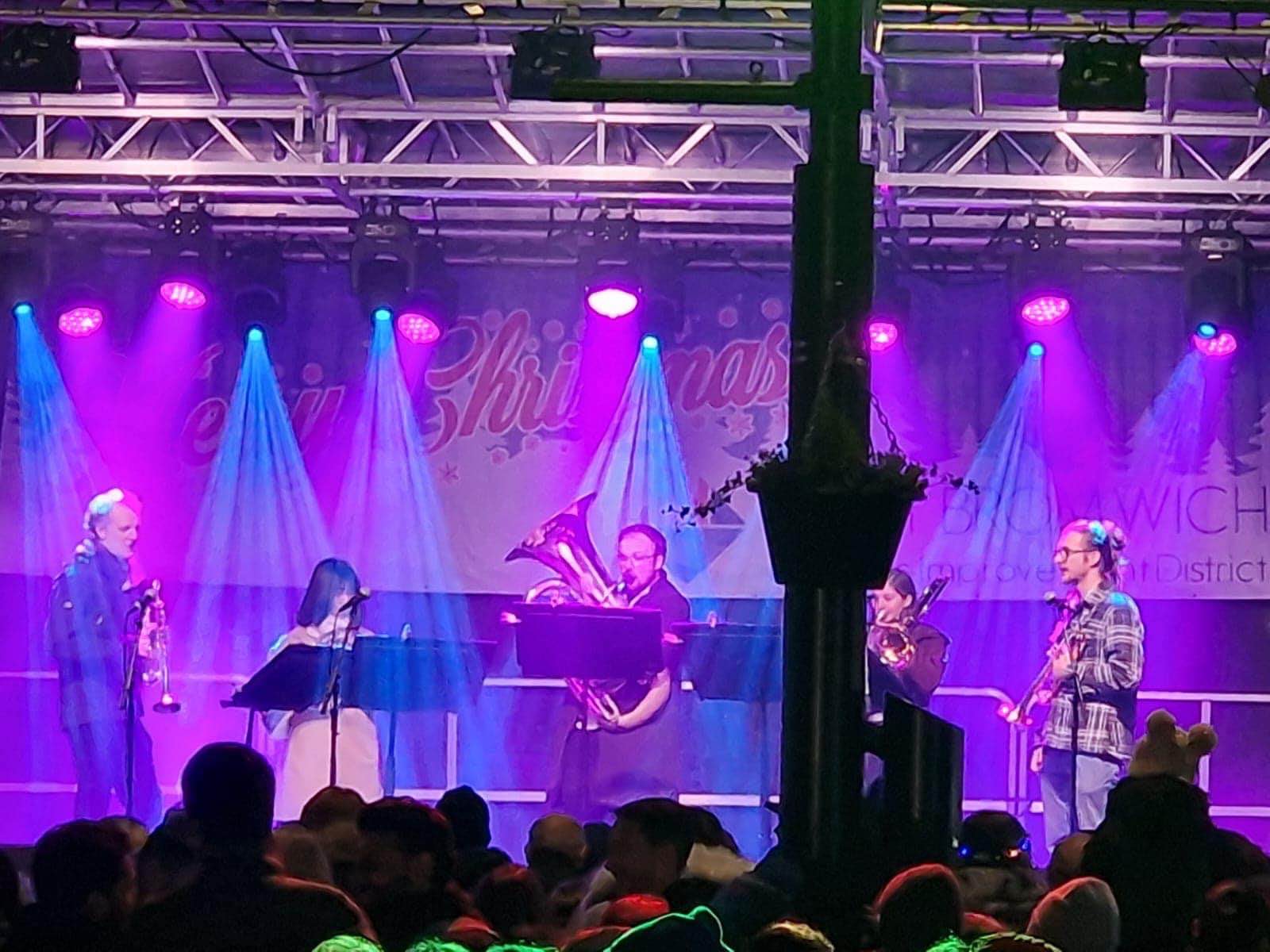 west bromwich west brom , christmas lights , christmas lights in west brom , east 17 , cannock sound hire , stage men , sound hire , stage hire ,