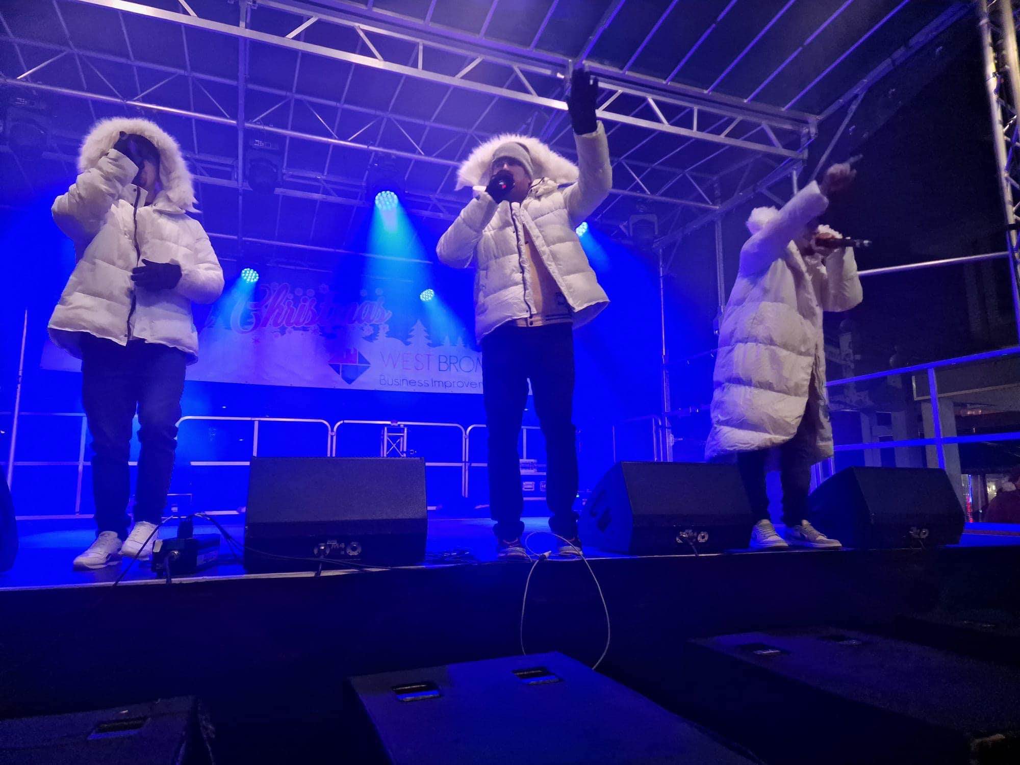 west bromwich west brom , christmas lights , christmas lights in west brom , east 17 , cannock sound hire , stage men , sound hire , stage hire ,