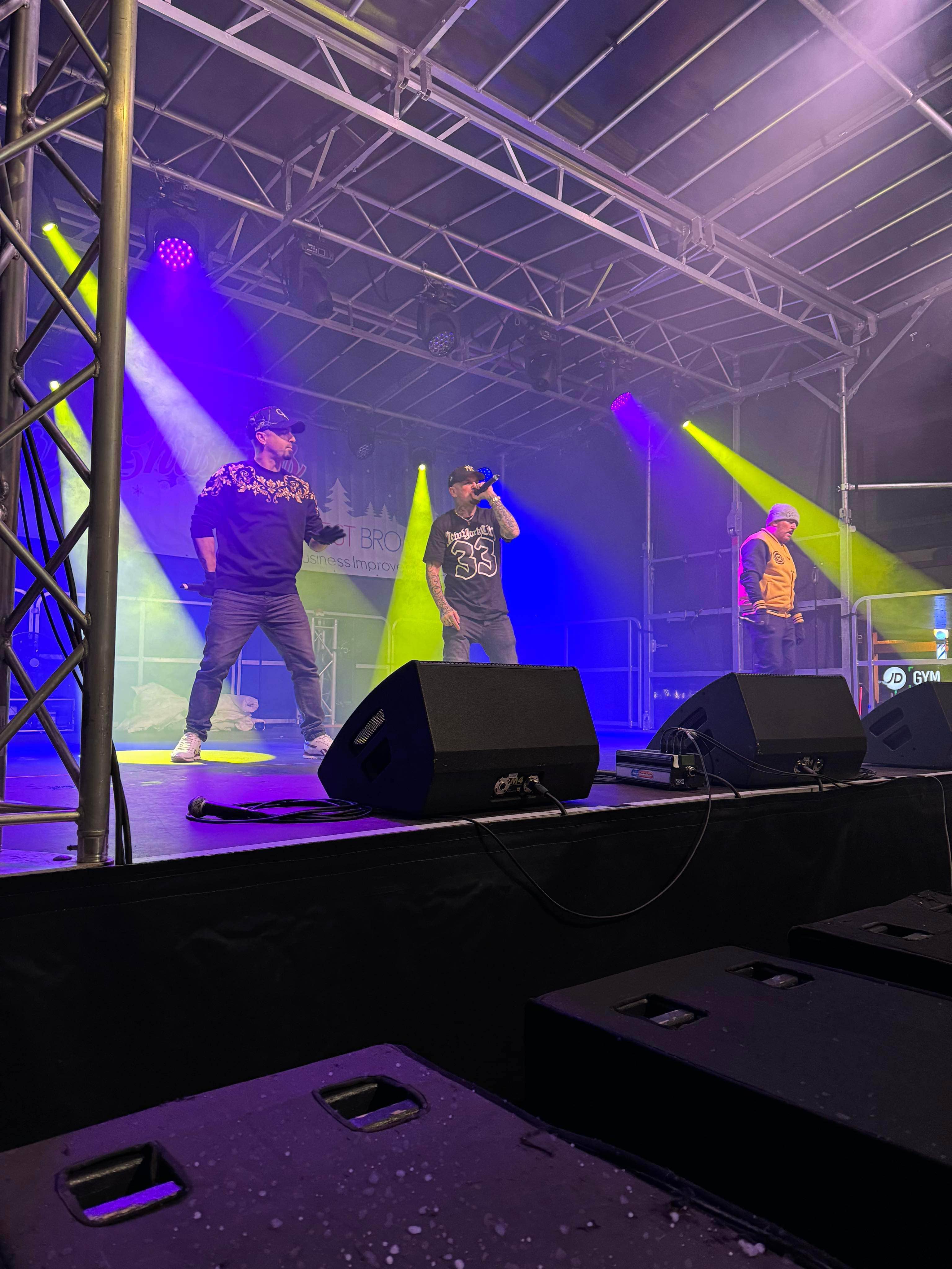 west bromwich west brom , christmas lights , christmas lights in west brom , east 17 , cannock sound hire , stage men , sound hire , stage hire ,