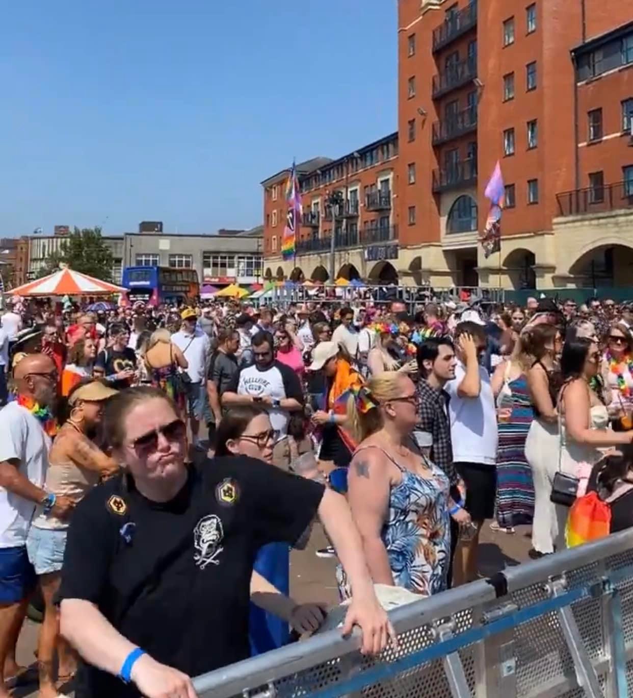 wolverhampton pride , pride , wolverhampton , wolves , wolves pride , gay pride , wolverhampton gay , festival , cannock sound hire , stage men ,