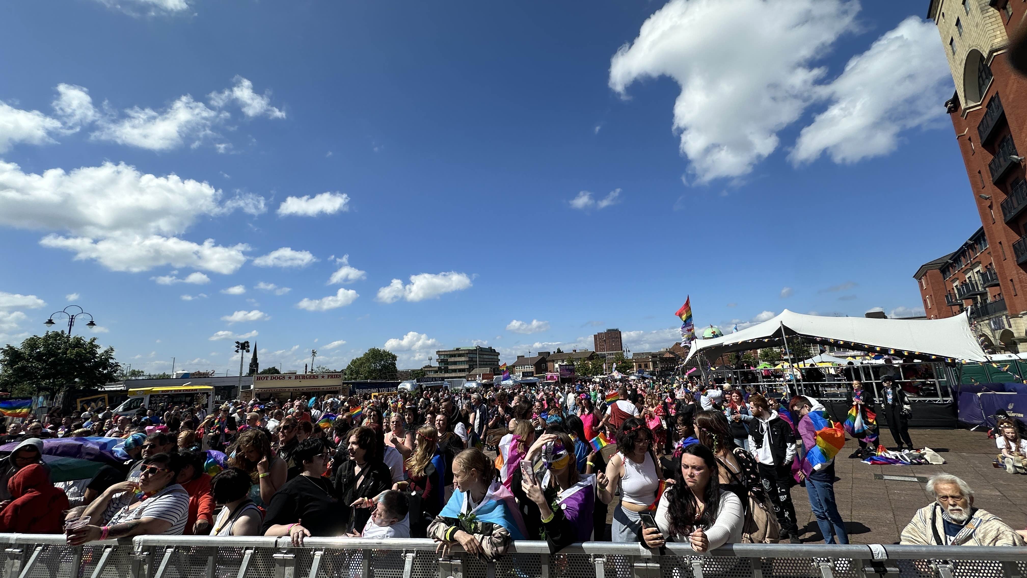 wolves pride , wolverhampton pride , 2025, 2026, 2027, 2028, 2024, stage men, cannock sound , production at pride , Birmingham pride photos , Wolverhampton pride photos ,